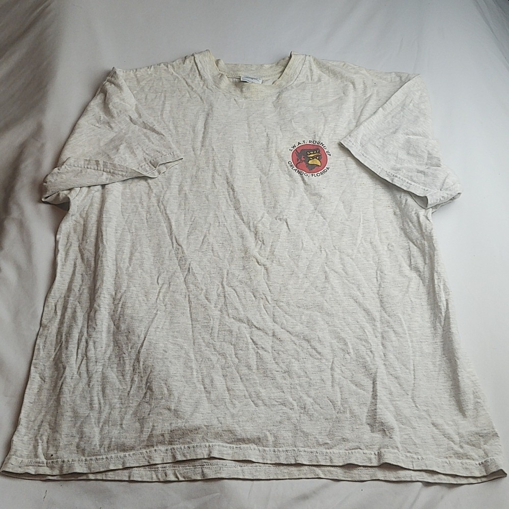 Vintage SWAT Round Up Orlando Florida Graphic T-Shirt Men's Size 2XL